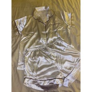 Silk Pajama Set - NEVER WORN